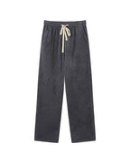Wide-Leg Carbon Corduroy Trousers Liberty