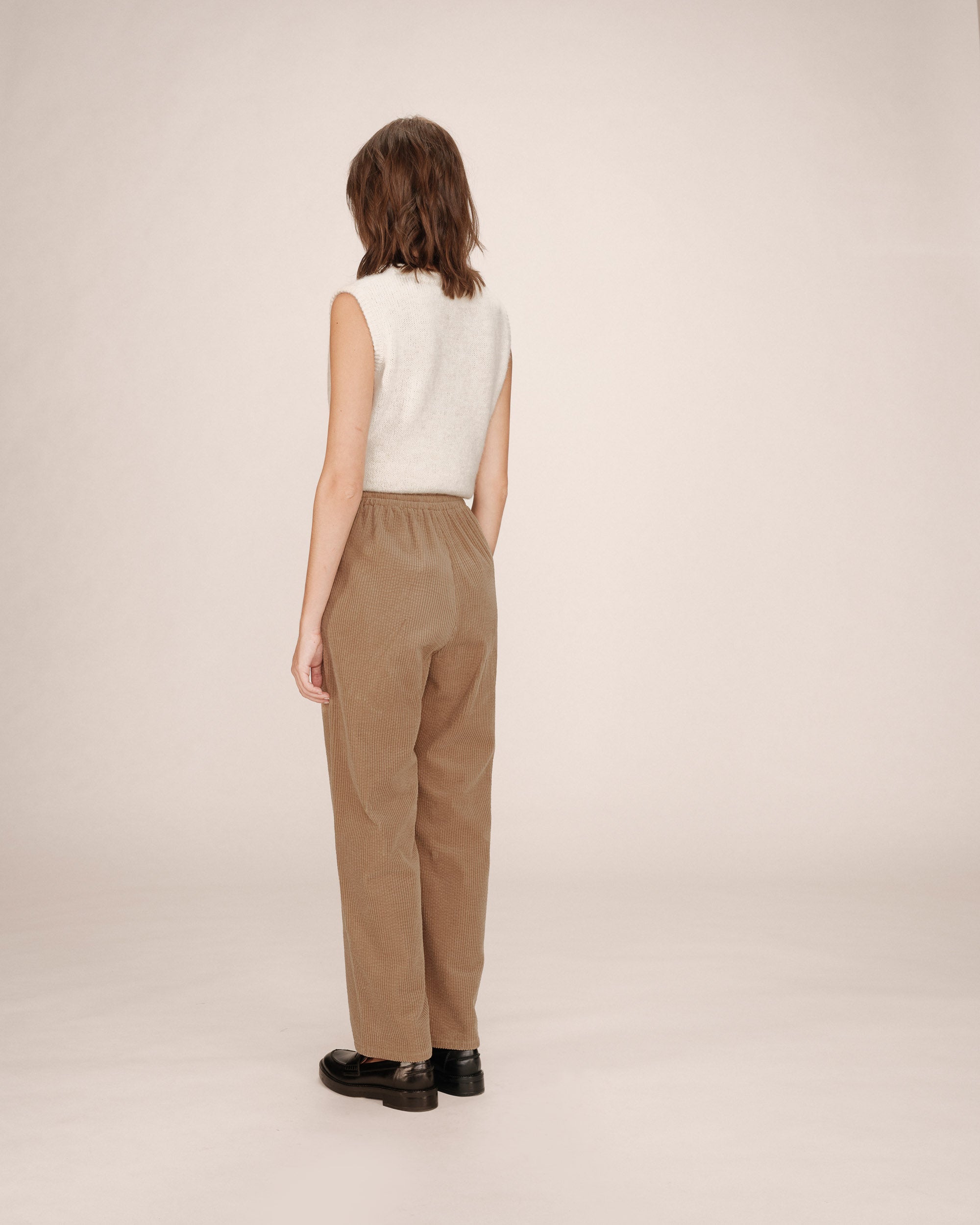 Pantalon Large Greige Liberty