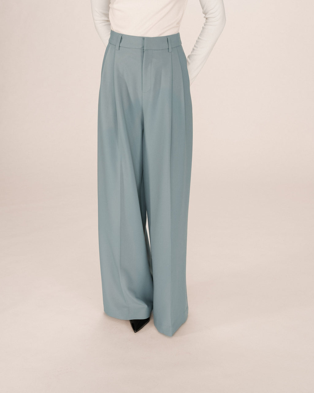 Tailored Trousers Sage Story