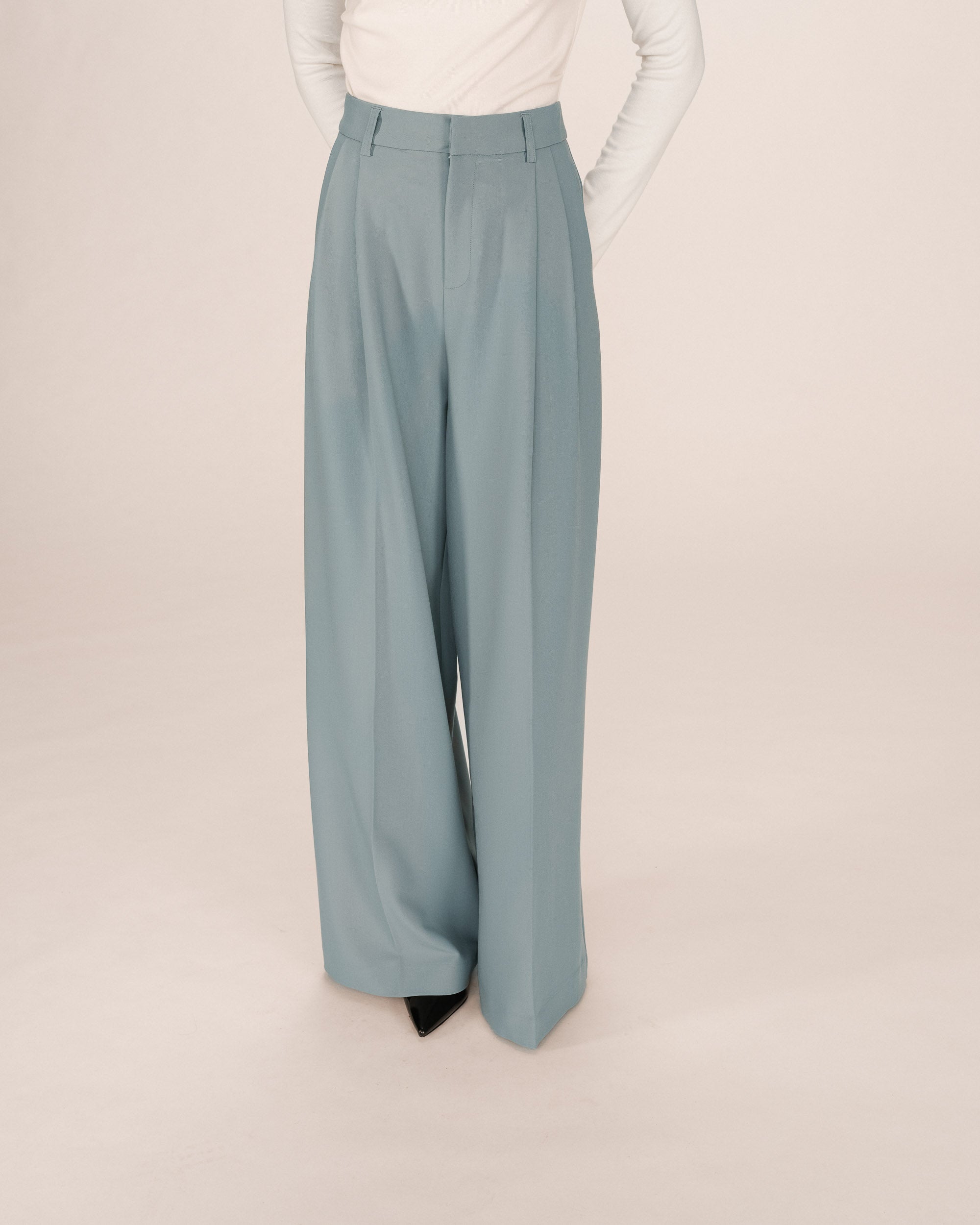Tailored Trousers Sage Story