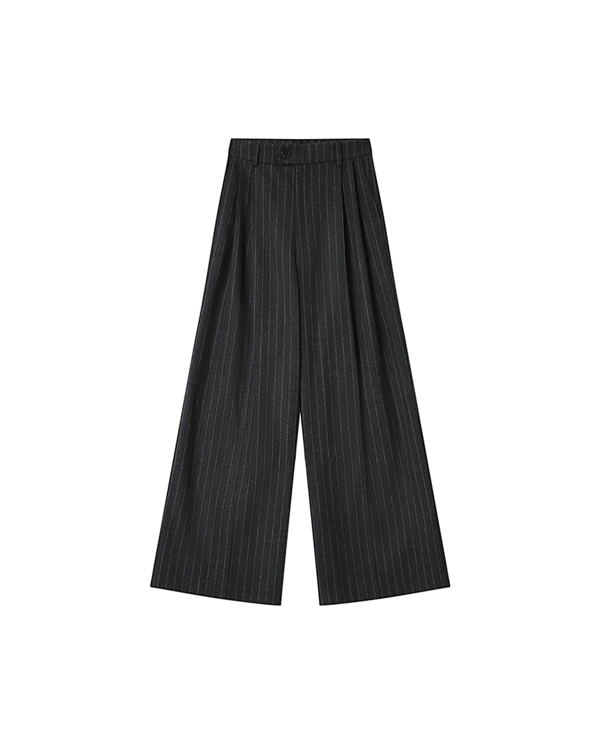 Pantalón de Sastre Rayas Carbón Senna