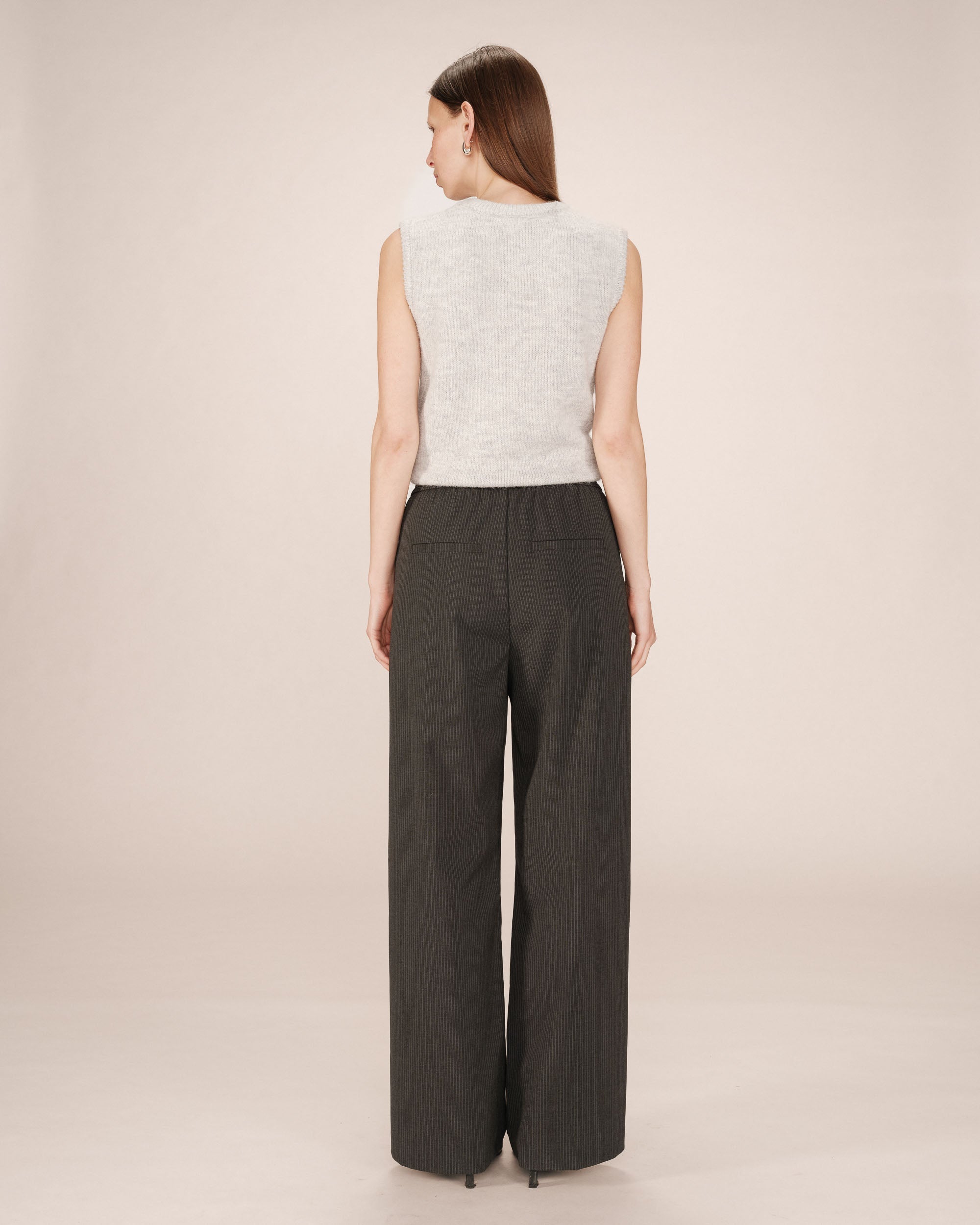 Striped Trousers Anthracite Stay