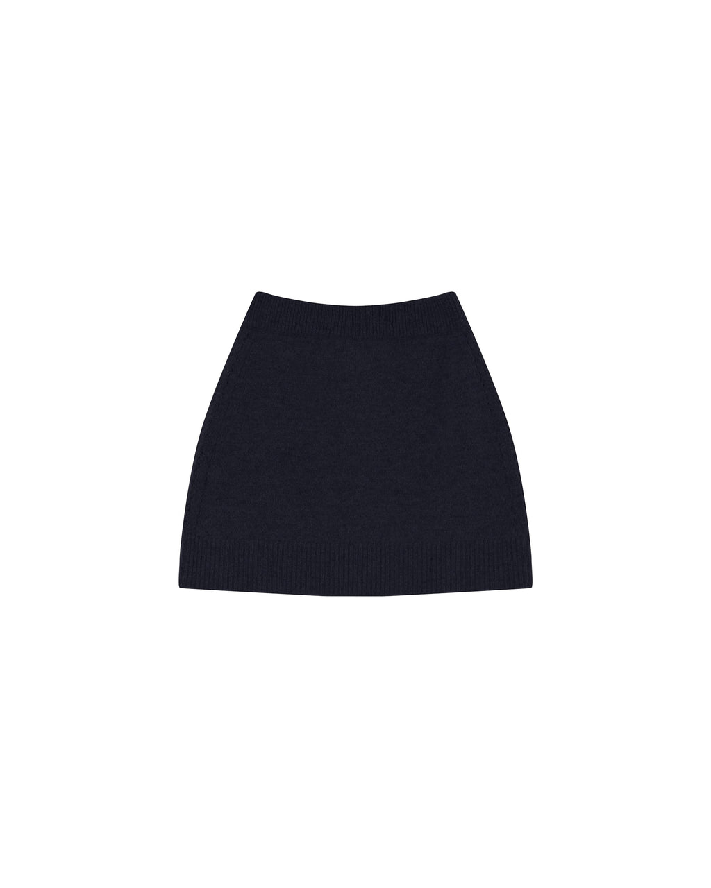 Fitted Navy Skirt Shae