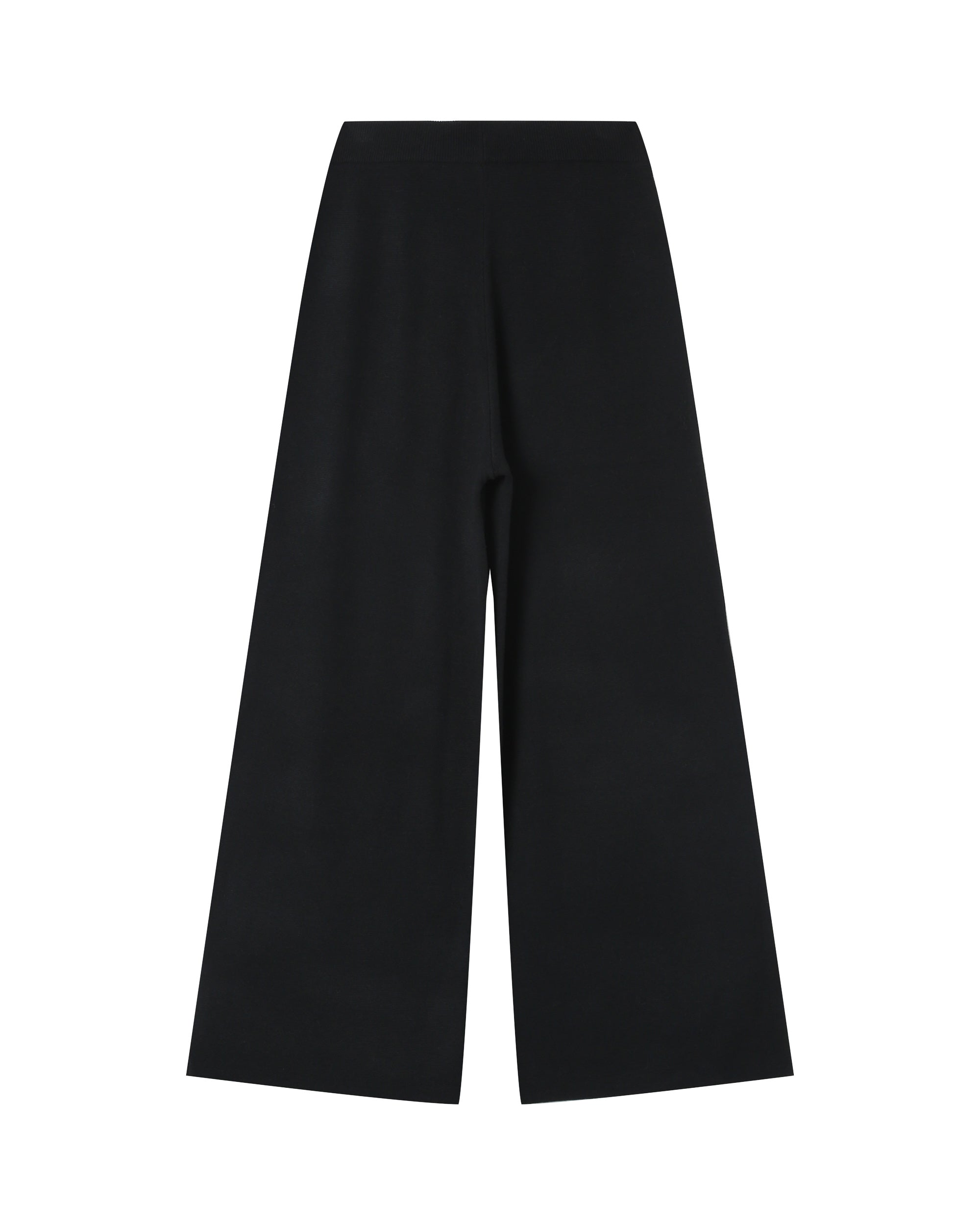 Black Knit Trousers Sao