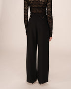 Tailored Trousers Black Septime