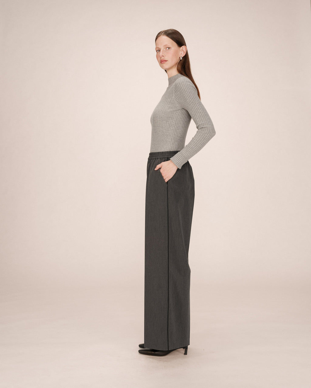 Pantalón Ancho Antracita Sweeney