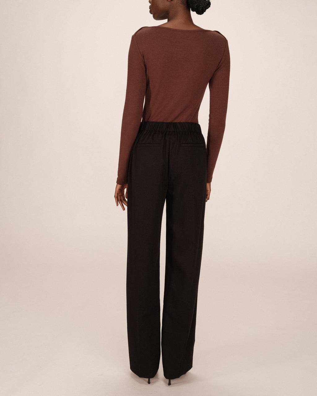 Pantalón de Sastre Negro Stewart