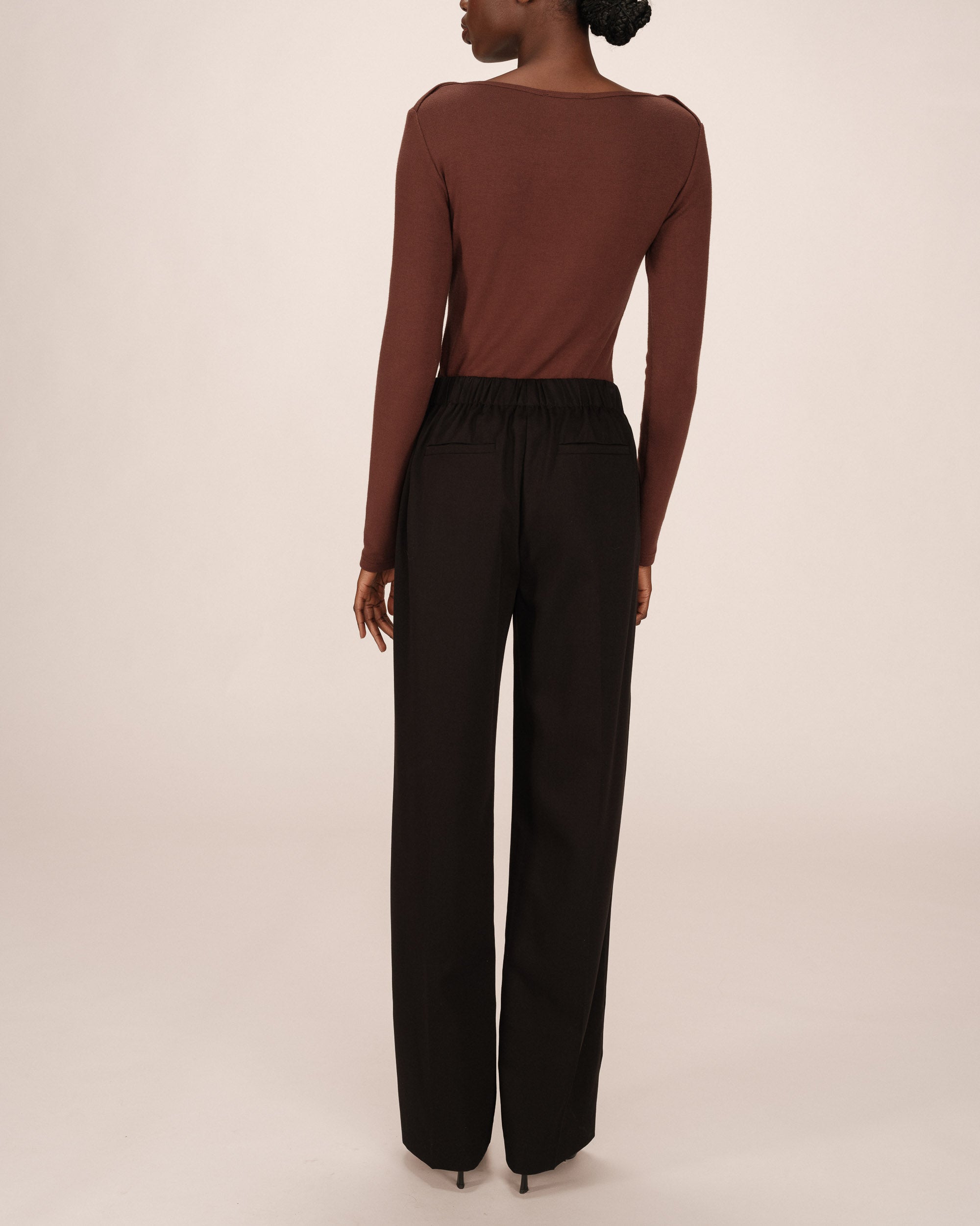 Pantalón de Sastre Negro Stewart
