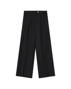 Black Strokes Suit Trousers