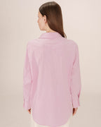 Camisa de Rayas Cristal Rosa Storm
