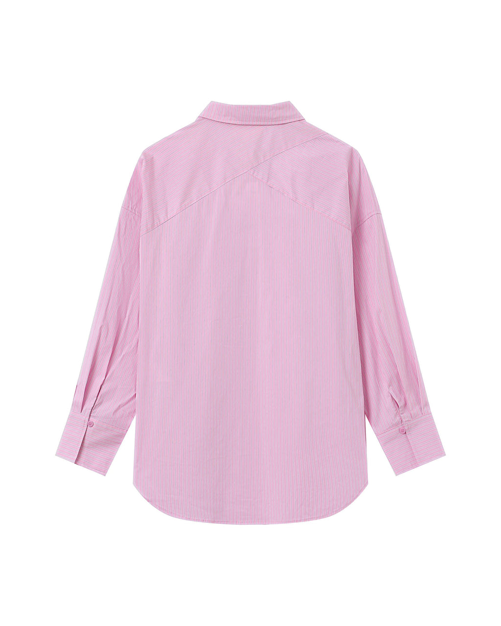 Camisa de Rayas Cristal Rosa Storm