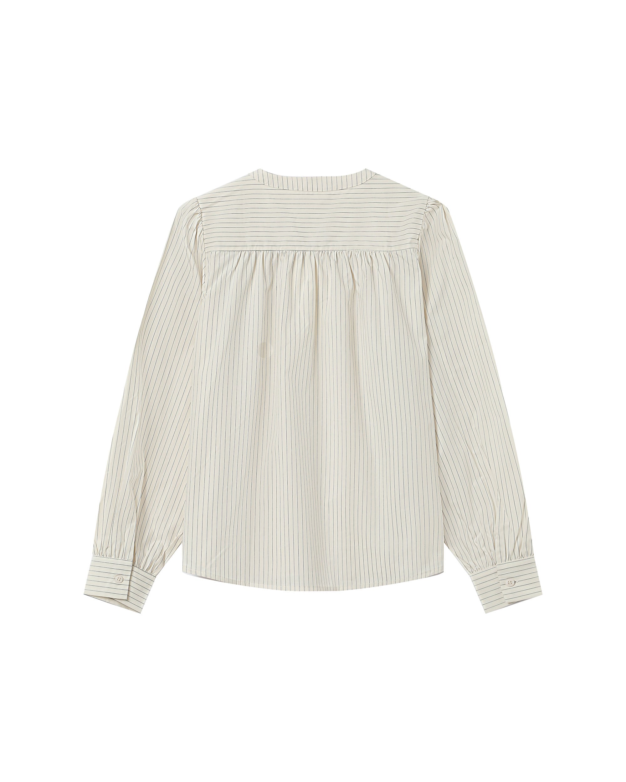 Chemise Rayee Ecru Sissi