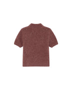 High-Neck Jumper Terracotta Saule