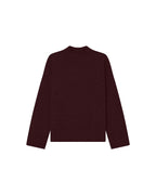 High-Neck Jumper Bordeaux Salty