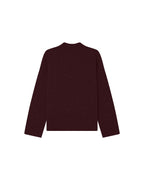 High-Neck Jumper Bordeaux Salty