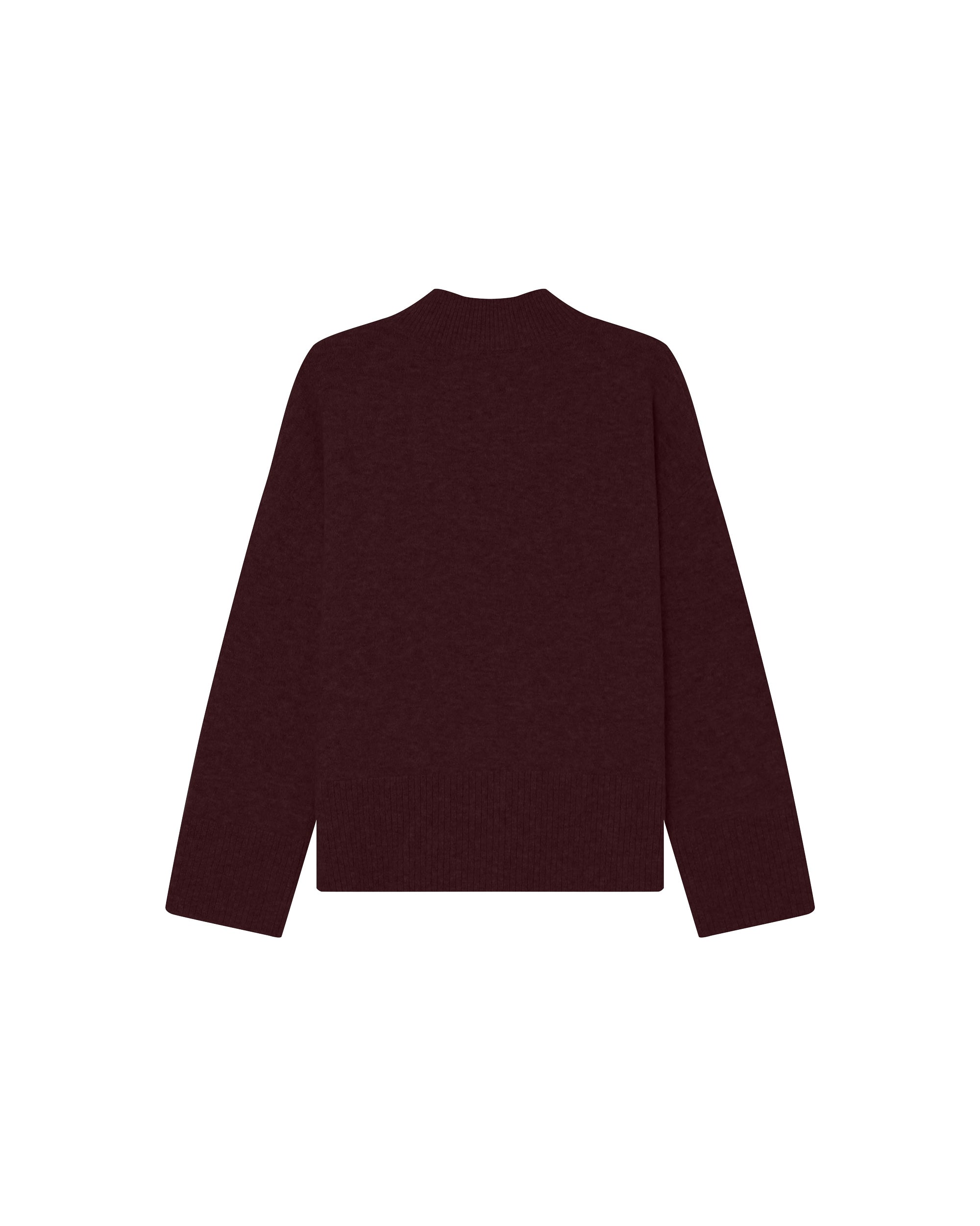 High-Neck Jumper Bordeaux Salty