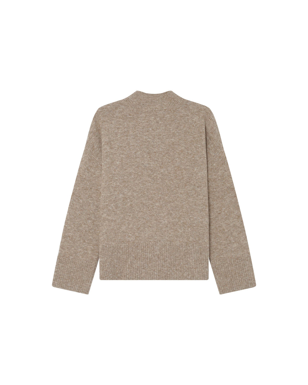 Jersey Cuello Alto Greige Salty