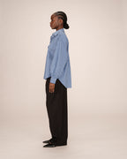 Striped Shirt Fossil Blue Sorbet