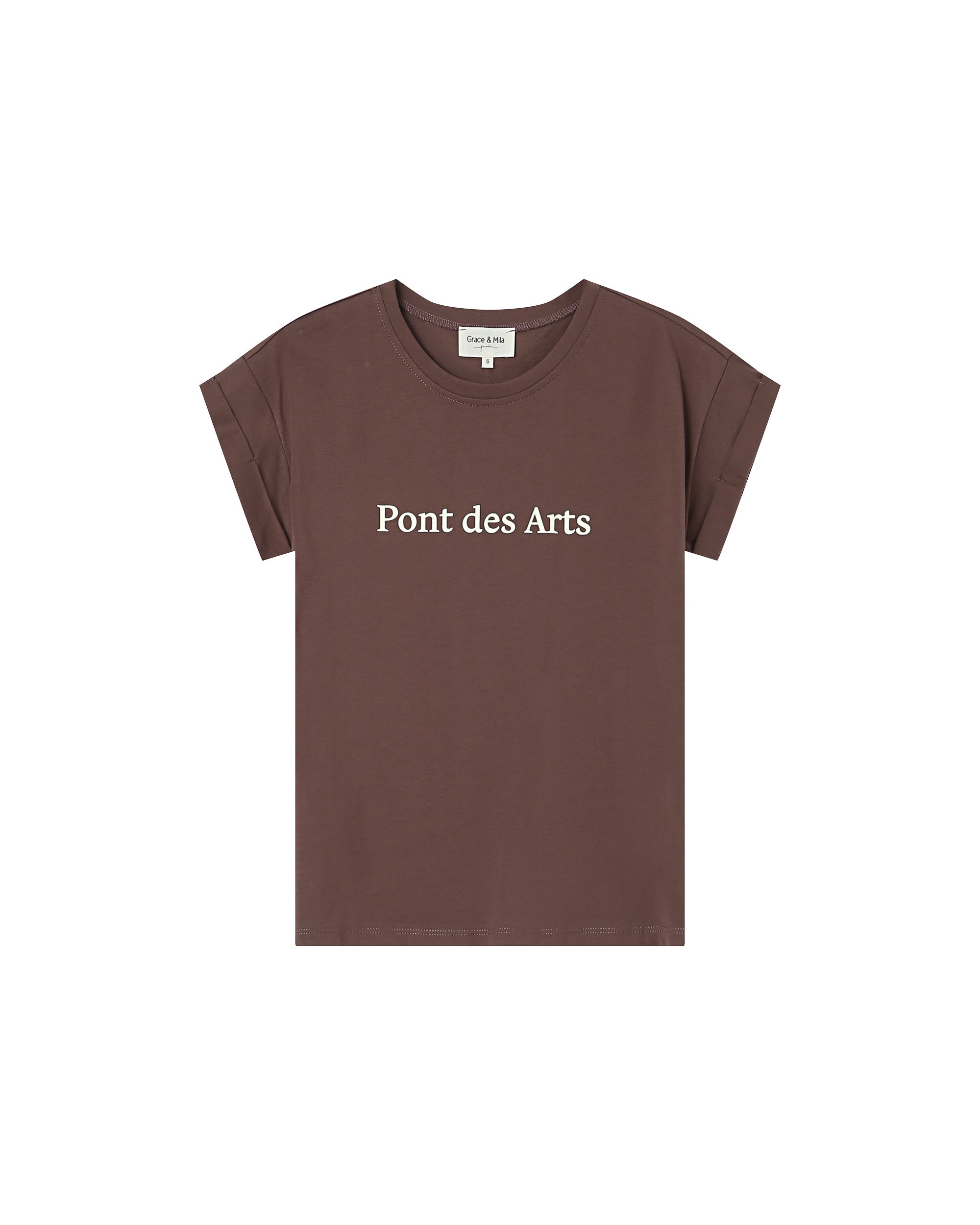Chestnut Message T-Shirt Sorentino