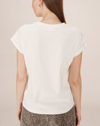 Slogan T-Shirt Ivory Sorentino