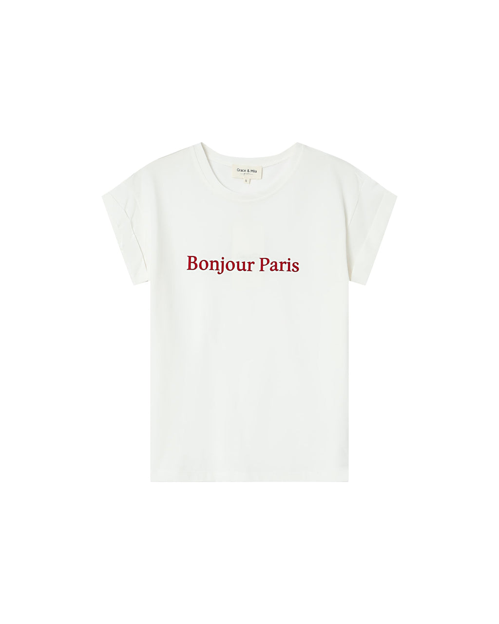 Slogan T-Shirt Ivory Sorentino