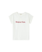 Slogan T-Shirt Ivory Sorentino