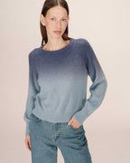 Tie And Dye Denim Blue Jumper Sacramento