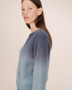 Tie And Dye Denim Blue Jumper Sacramento