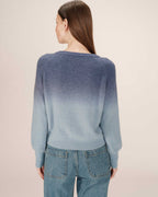 Tie And Dye Denim Blue Jumper Sacramento