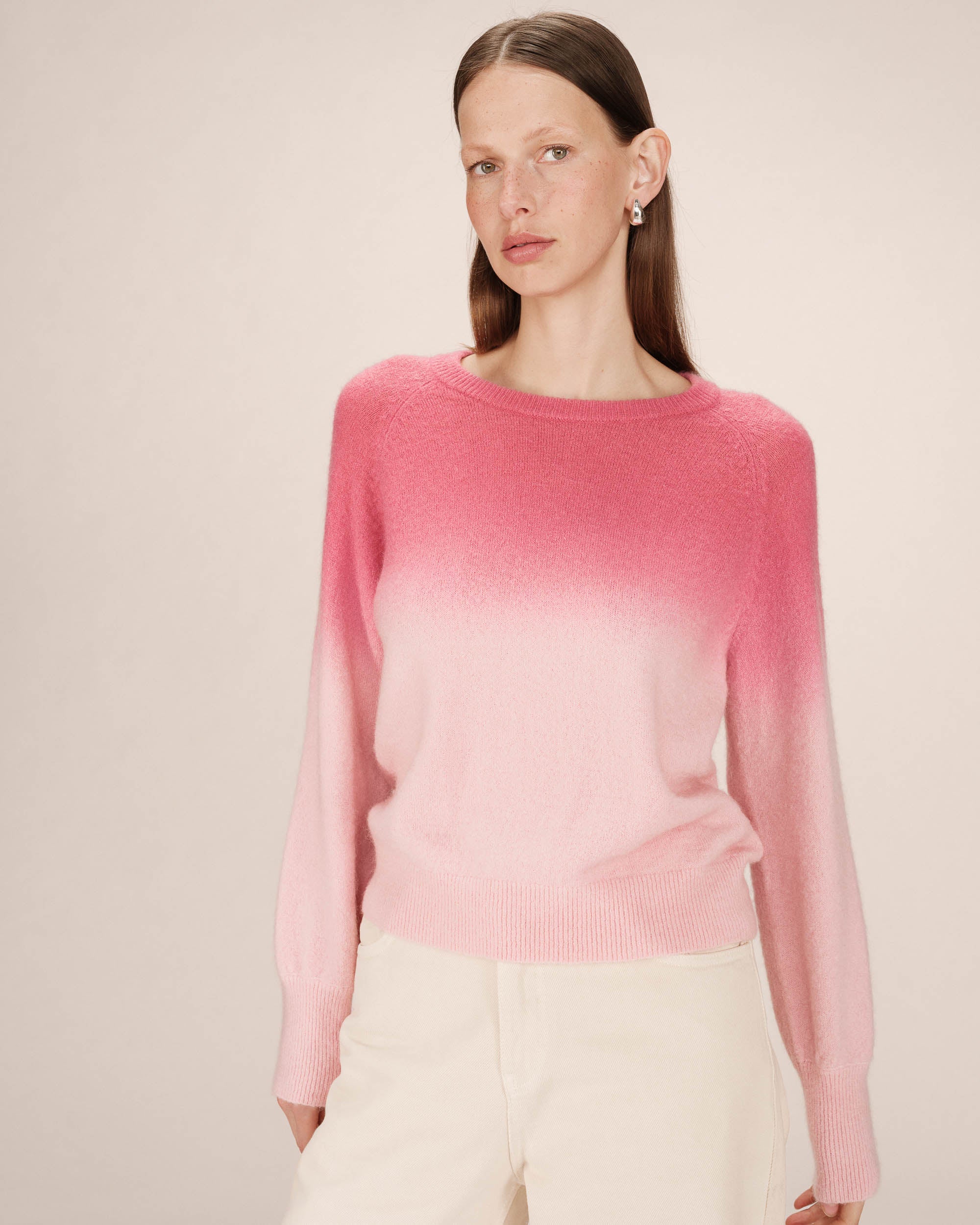 Crystal Pink Tie And Dye Jumper Sacramento