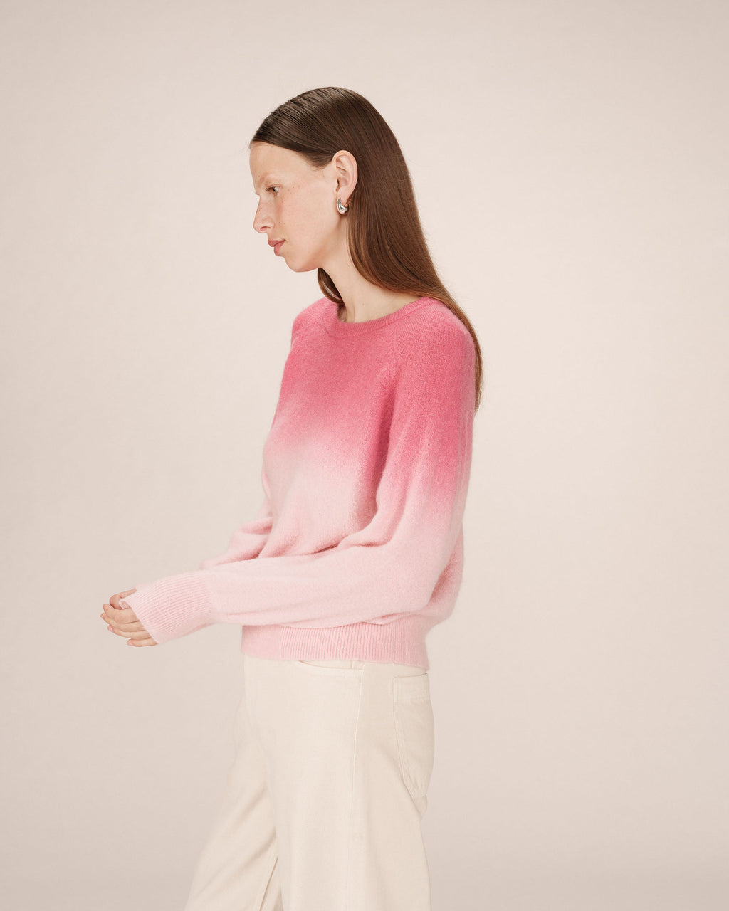 Crystal Pink Tie And Dye Jumper Sacramento
