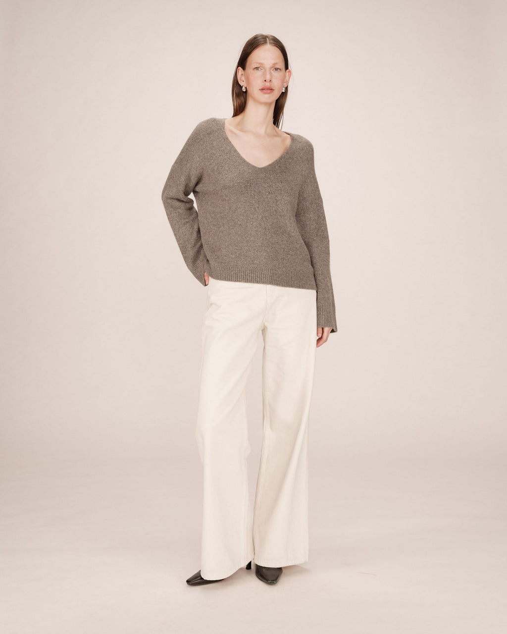 Salvador Taupe Jumper