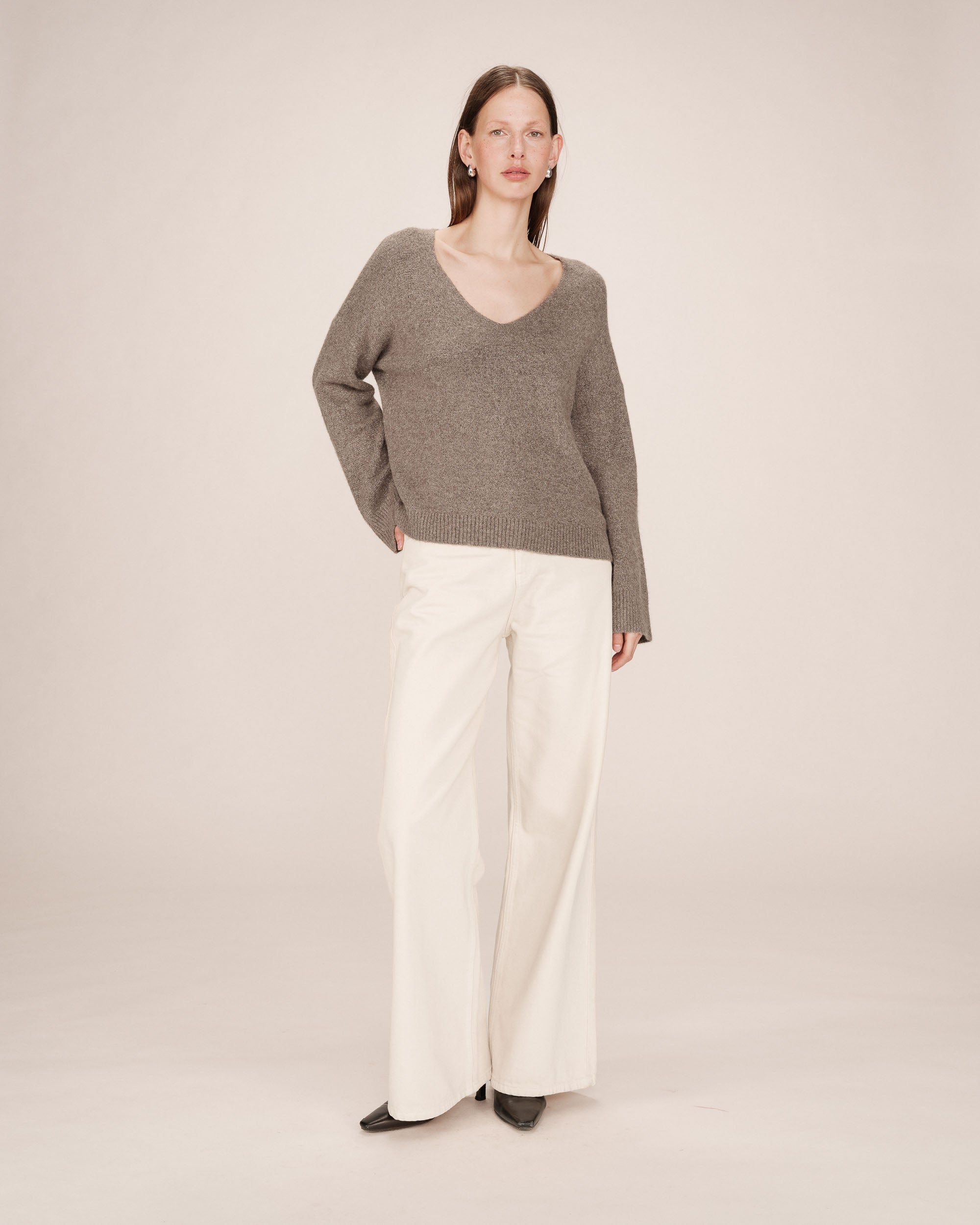 Salvador Taupe Jumper