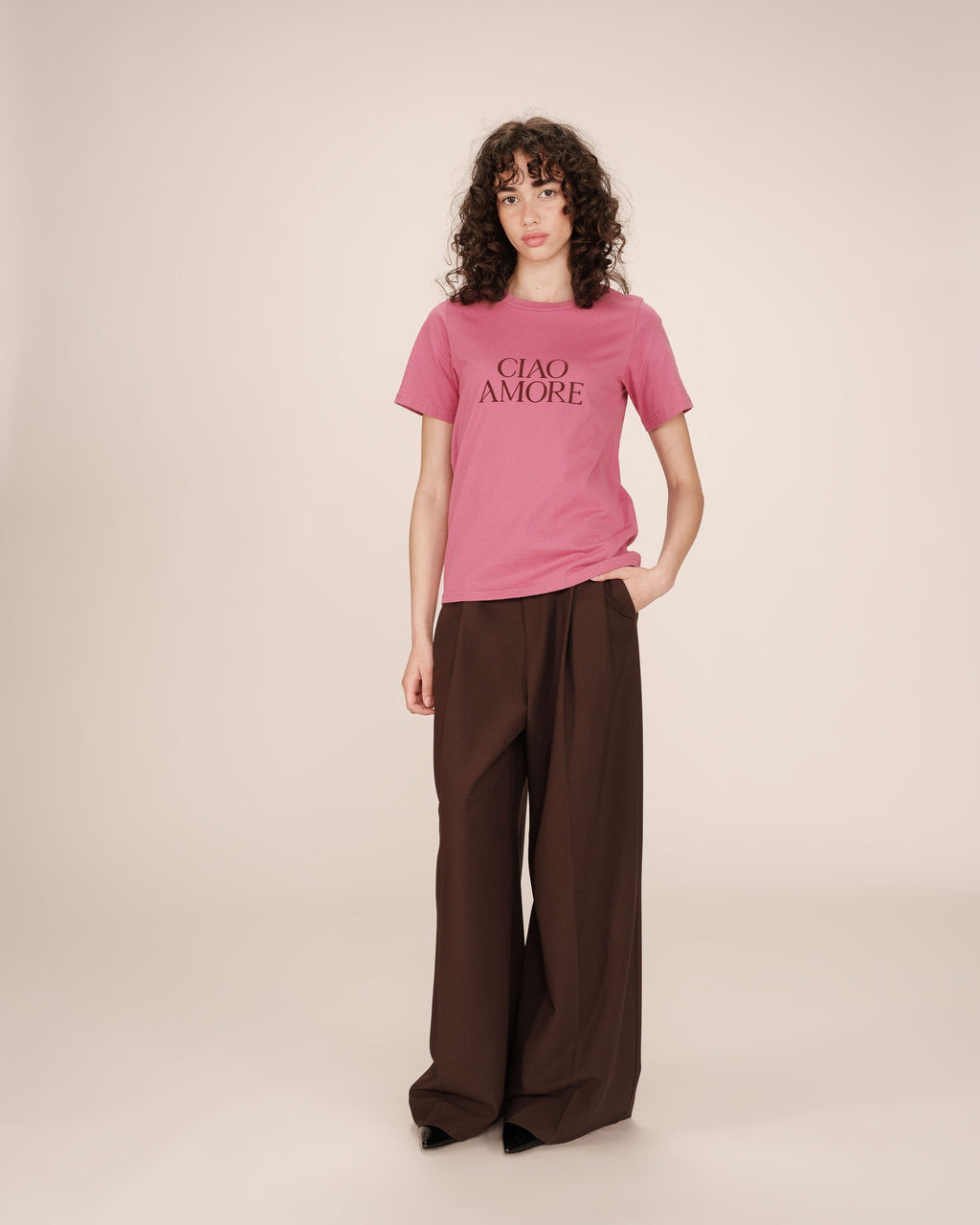 Printed T-Shirt Blush Soft