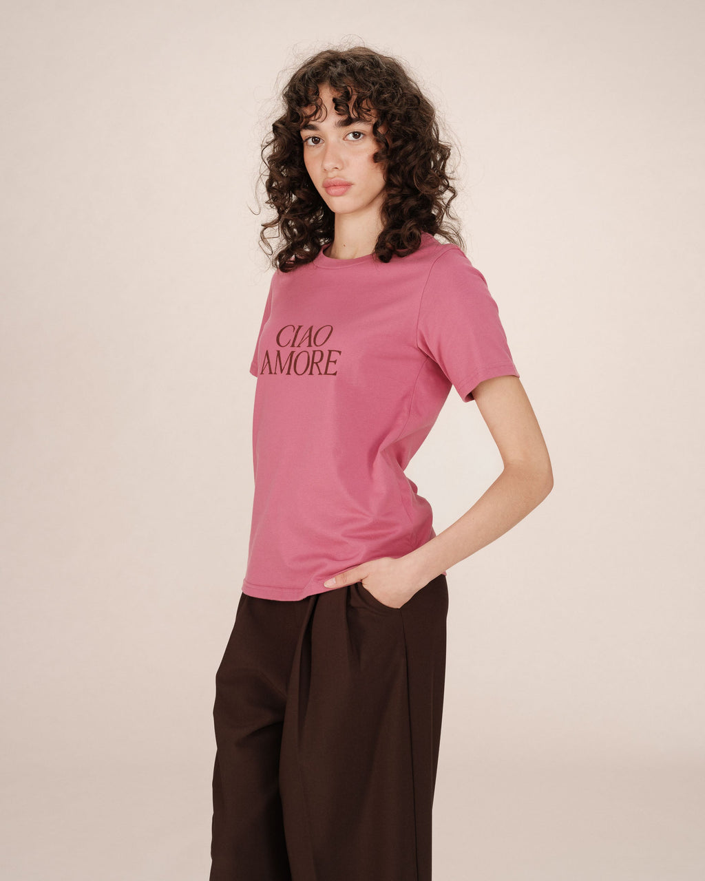 Printed T-Shirt Blush Soft