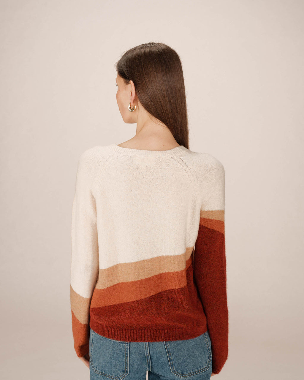 Jersey Con Estampado Vainilla Sarandon