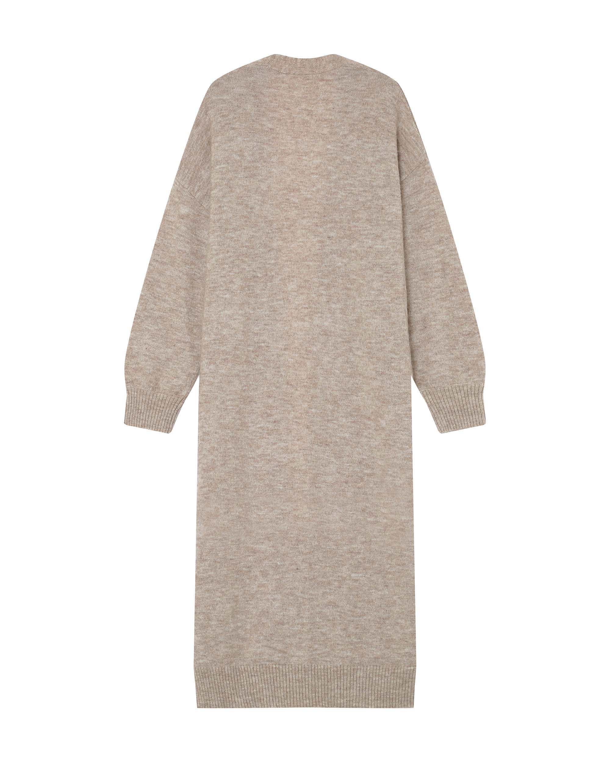 Long Beige Cardigan Santiago