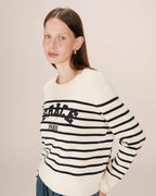 Ecru Varsity Jumper Sardaigne