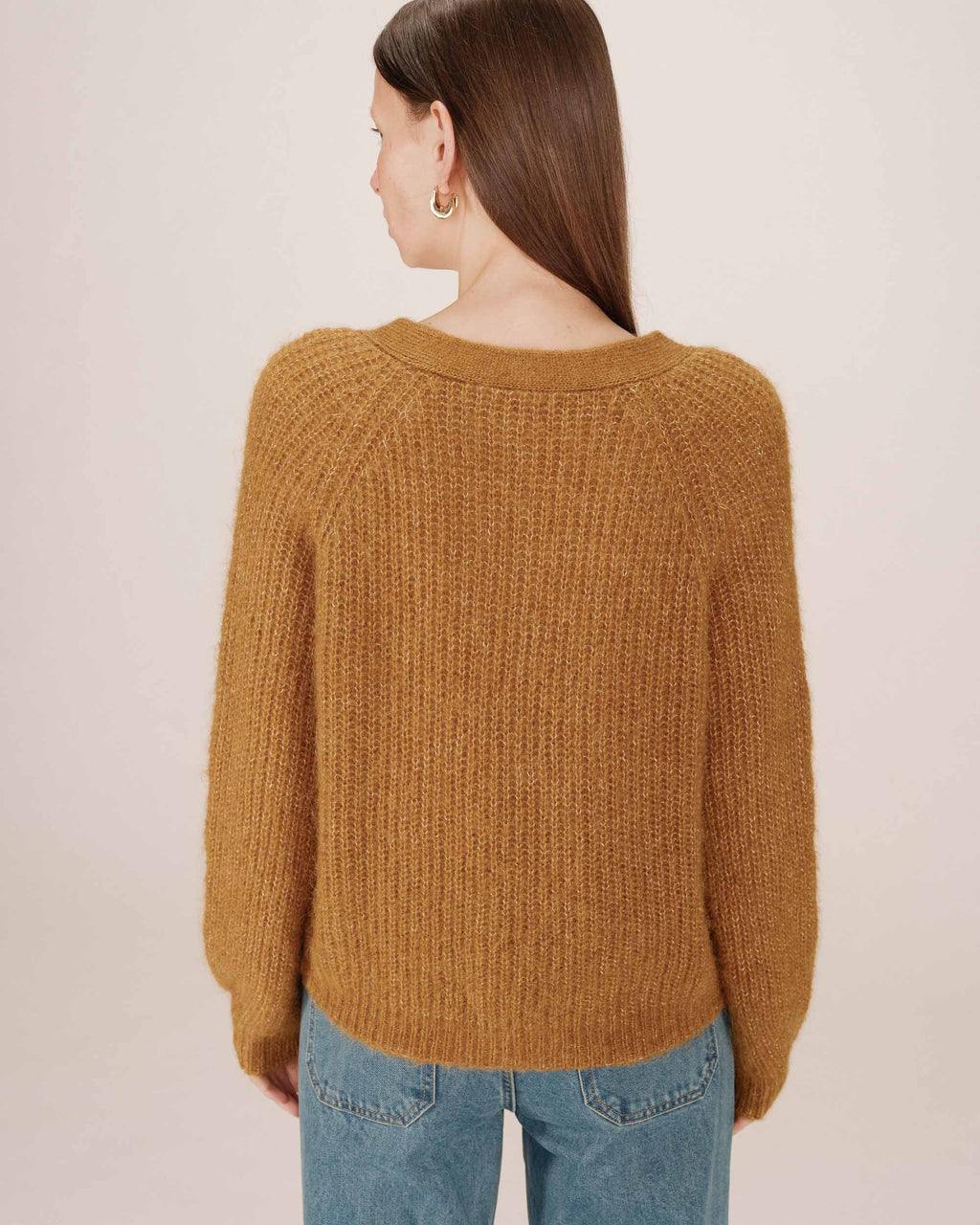 Ocher Saluda Cardigan