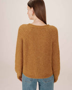 Ocher Saluda Cardigan