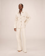 Ecru Corduroy Overshirt Special