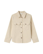 Ecru Corduroy Overshirt Special