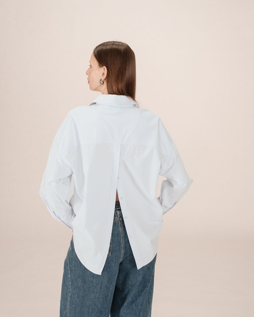 Cornflower Oversized Shirt Sira