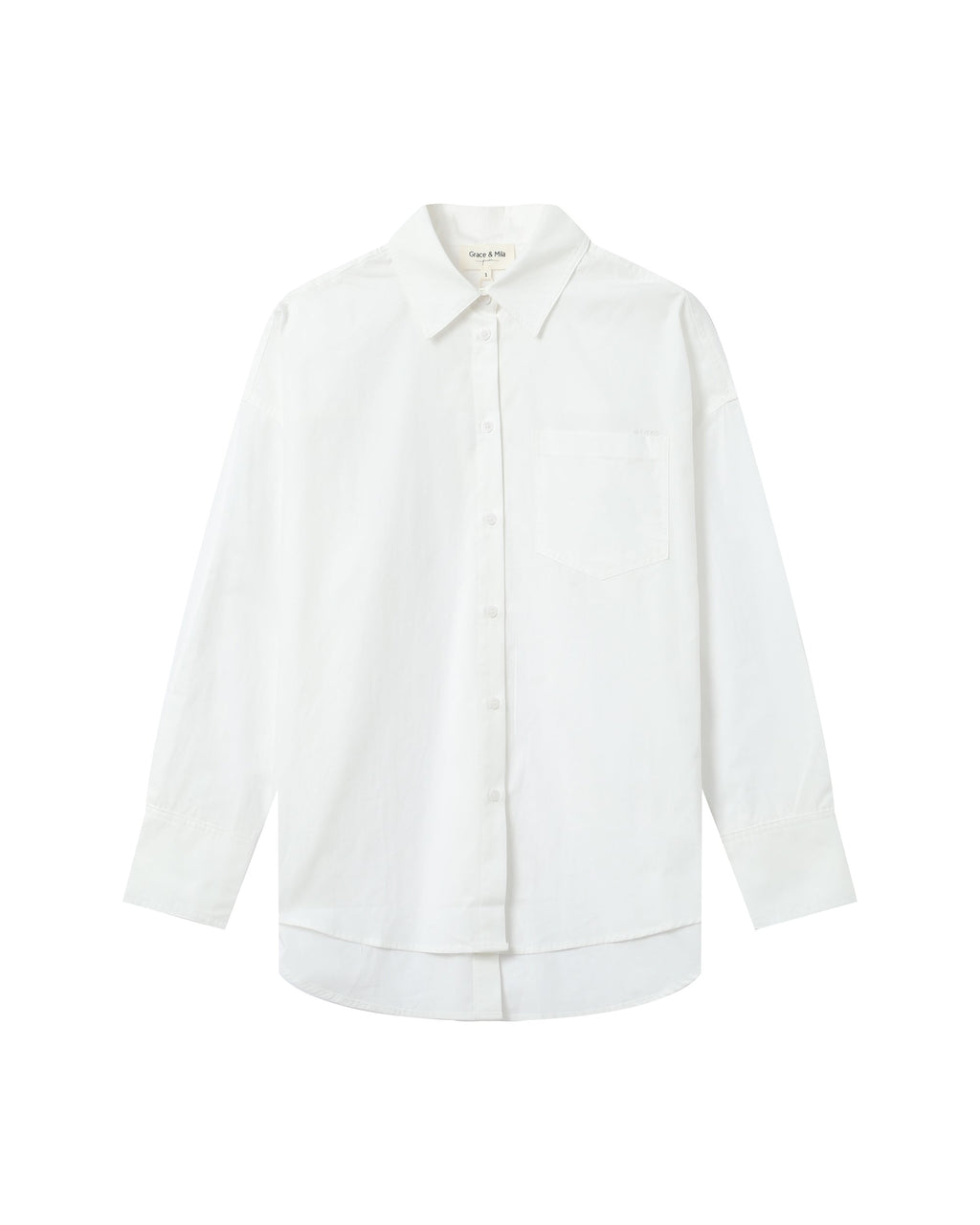Ivory Oversized Shirt Sira