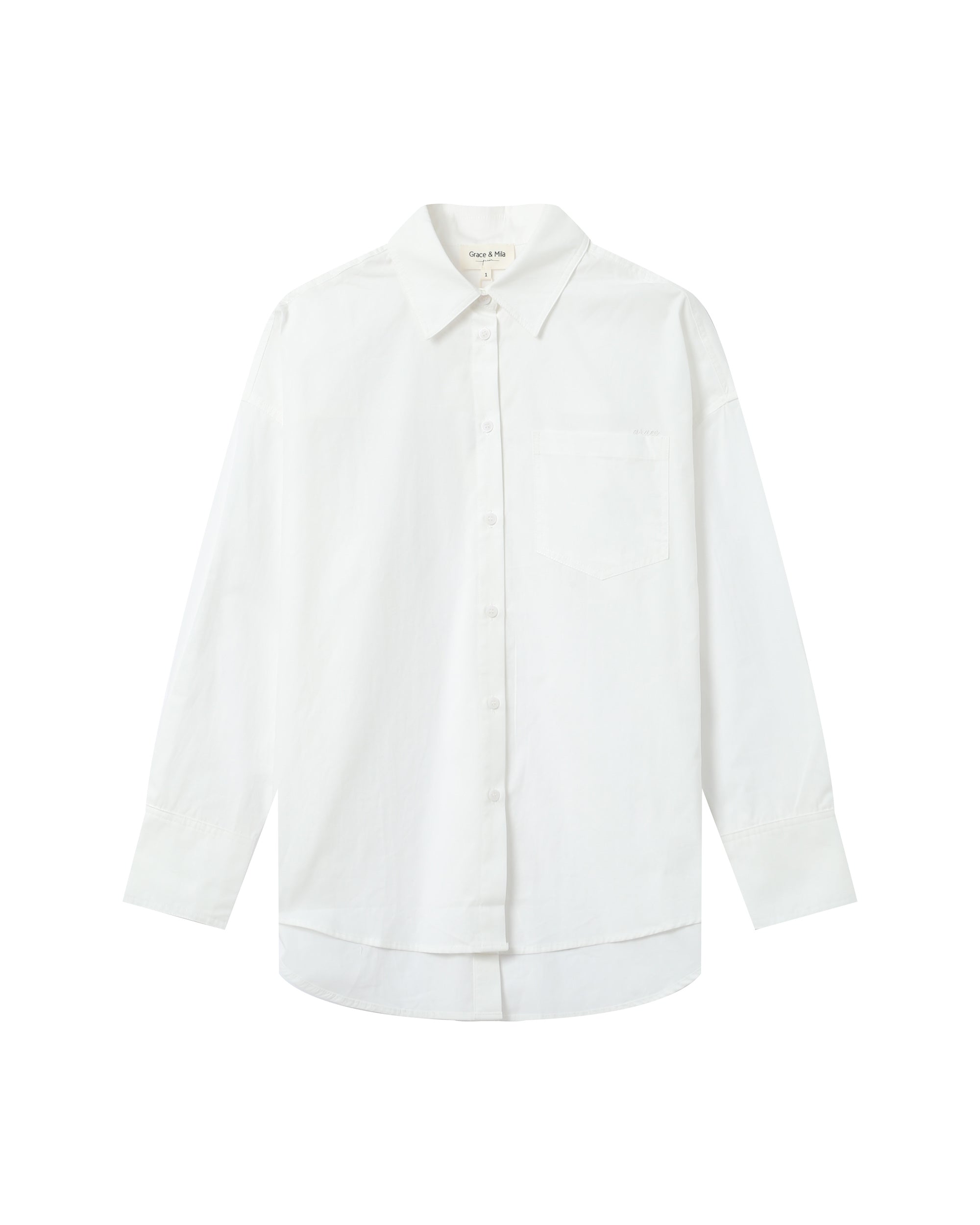 Ivory Oversized Shirt Sira