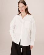 Ivory Oversized Shirt Sira