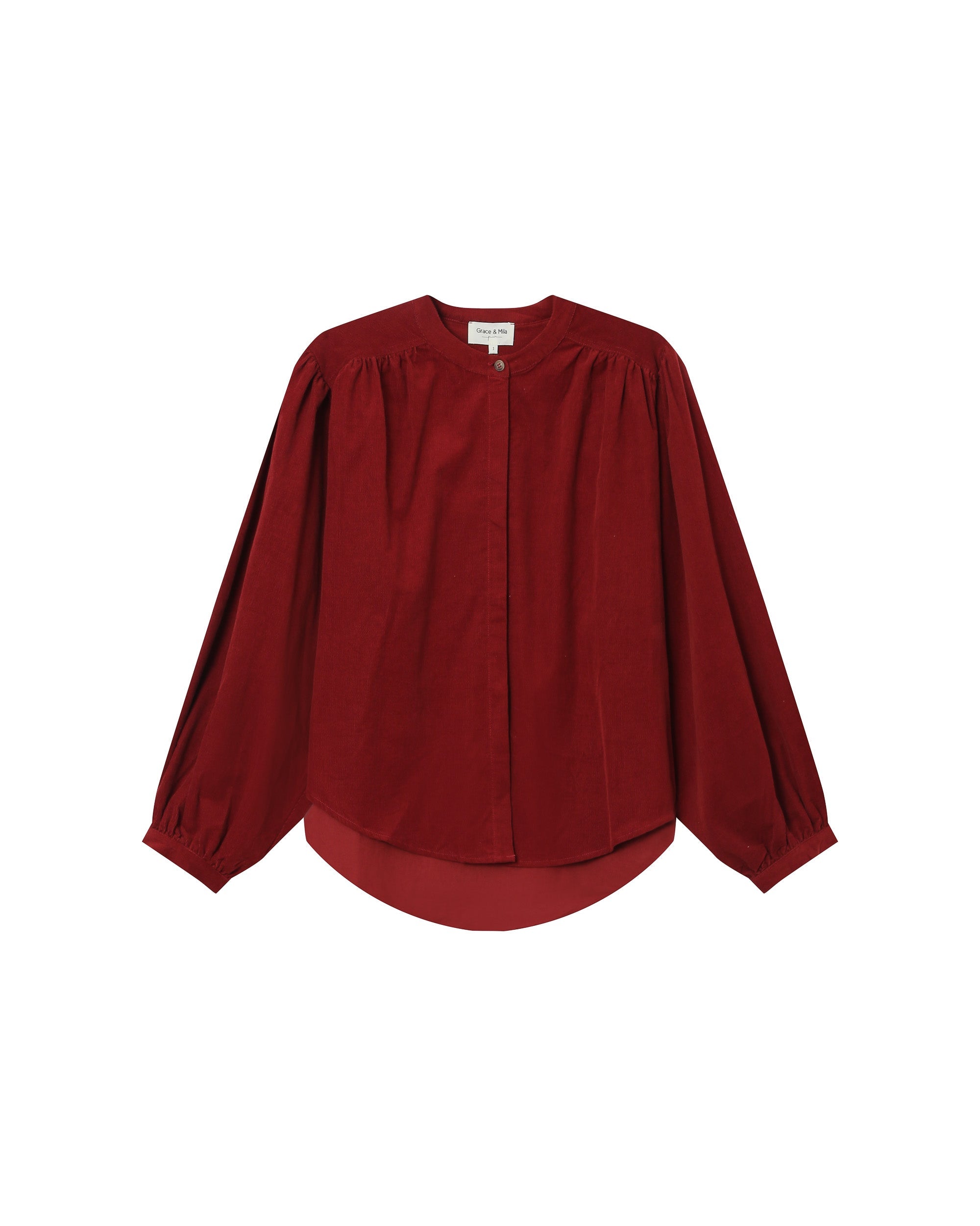 Oversize Blouse Terracotta Suri