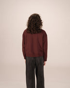 Printed Sweatshirt Burgundy Sigil