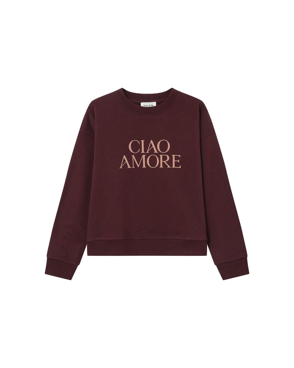 Printed Sweatshirt Burgundy Sigil