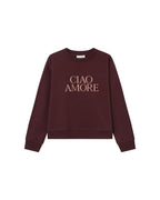 Printed Sweatshirt Burgundy Sigil